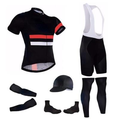 China Factory Price Antibacterial Custom High Quality Full Set Cycling Wear China Cycling Custom Cycling Jersey Top for sale