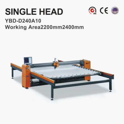 China Head Moved YBD24 Horizontal Embroidery Quilting Machine Auto-stopping When Thread Broken for sale