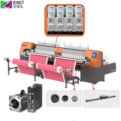 China Factory YBD424 High Speed ​​4-Color Embroidery Quilting Machine For Apparel for sale