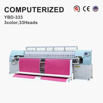 China Factory YBD333 Industrial Computer Quilting Embroidery Machines For Pillow Cover for sale