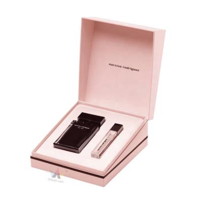 China Recyclable Luxury Custom Special Edge Cardboard Gift Oil Perfume Oil Perfume Packaging Cosmetic Box High End Folding for sale