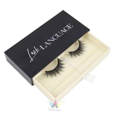 China Recyclable Custom Box Gift Packing Box Ribbon Luxury Packing Box Luxury For Eyelash for sale