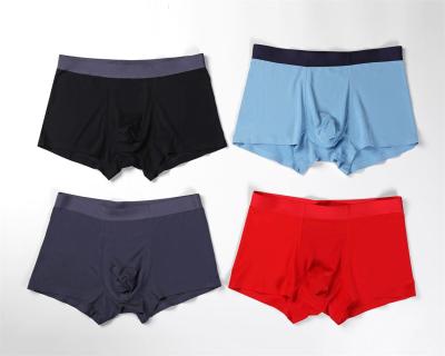 China High Quality Customized Mens Modal Underwear Soft Comfortable Mid-Rise Men's Breathable Retroshorts for sale