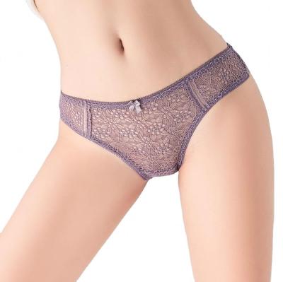 China Lady Women Girls Underwear Breathable Hot Selling Brief Hippie Seamless Panties Lace Up Briefs for sale