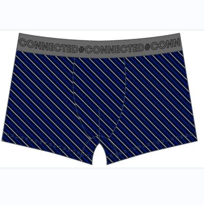 China Breathable Mens Boxer Brief Underwear With Modal And Cotton Logo Customized for sale