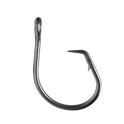 China WONDERFUL Metal Bkk High Carbon Steel Slow Building Barbed Single Hooks General Fishing Size 1/0 to 11/0 for sale