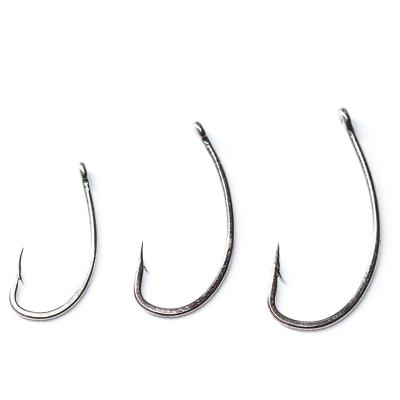 China WONDERFUL 18mm 20mm High Carbon Steel 24mm High Carbon Steel Barbed Single Barbed Freshwater Hooks for sale