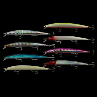 China WONDERFUL 23.5g 18cm Plastic Bionic Sea Fishing Bait Hard Big Minnow Fishing Lures for sale