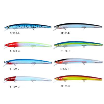 China Wonderful 16g 13cm ABS Sea Fishing Saltwater Artificial Casting Sinking Fishing Lures For Bass for sale