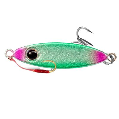 China Fishing Lures WONDERFUL 38mm Saltwater 10g Freshwater Long Casting Bass Lead Metal Jigging Sinking Lures for sale