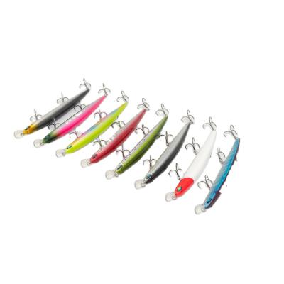 China WONDERFUL ABS Plastic 145mm16g Minnow Wobbler Hard Action Gravity Floating Transfer Slow Retrieve Lure Bass Pike Catfish for sale