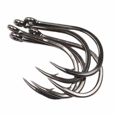 China Seawater Barbed Single Hook 20g-45g High Carbon Steel Super Strong WONDERFUL General Fishing Hook for sale