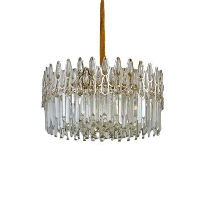 China Modern Light Color Crystal Light Yellow Modern Lighting Decorative Chandelier for sale