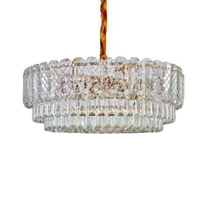 China Factory wholesale modern simple modern circular luxury lighting chandelier for sale