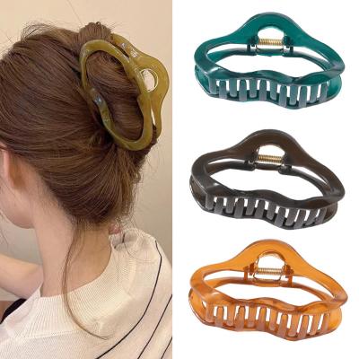 China Hair Accessories Top Selling Products 2023 Big Cloud Hair Claw Clips Set No Slip Girls Hair Accessories Custom Logo Multi Colored Factory for sale