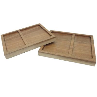 China Viable Natural Wooden Dinner Dish for sale