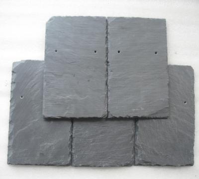 China Eco - Friendly Natural Black Roof Slate Tile for sale