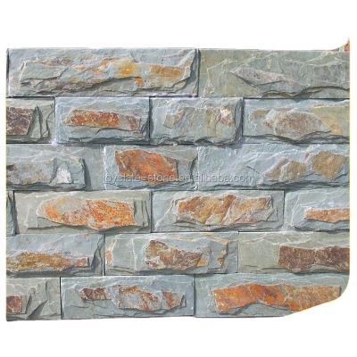 China Traditional Rough Panel Culture Stone Slate Wall Cladding for sale