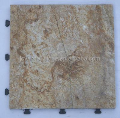 China DIY Hot Selling DIY Interlocking Exterior Stone Tiles for sale