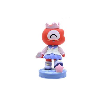 China Custom Ornament Vinyl Store Toys Cartoon Dolls Making PVC Figure for sale