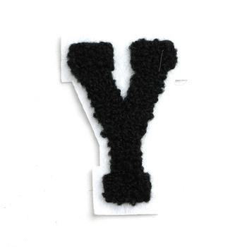 China 3D No Minimum Numbers Cheap Letters Custom Chenille Patches For Jacket for sale