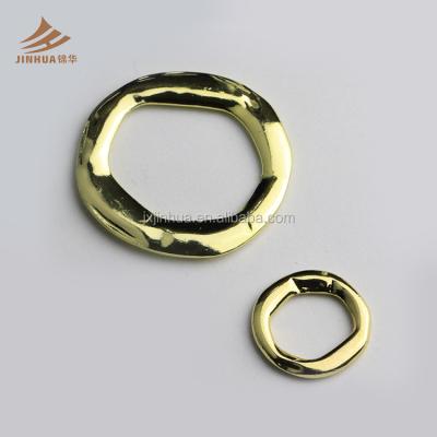 China Underwear Metal Swimwear Clasp Gold Plated Lingerie Ring Slider And Buckle for sale