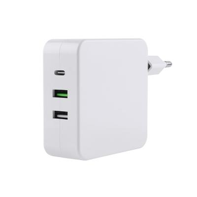 China 90W LAPTOP USB C Wall Charger 3 USB Charging Station Travel Adapter 3 Port Charger with One 87W Power Supply Port and 18W QC 3.0 Port for sale