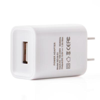 China For LVSHUO Smart Mobile Cell Phone Usb Charger 5v 1a Wall Adapter For iPhone for sale