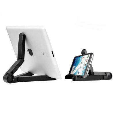 China Adjustable Desktop Cell Phone Stand Holder Updated Universal Desktop Desktop Stand For All Mobile Smart Phone Tablet for sale