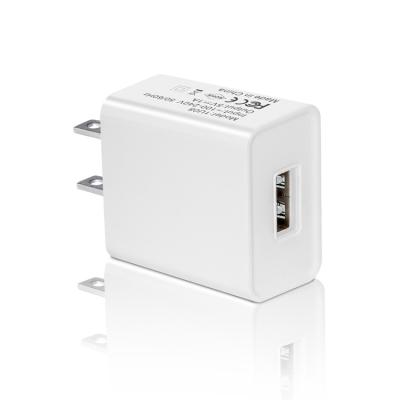 China Single Cell Phone US Plug 5V 1A USB Charger Port Cargadores De celular for sale