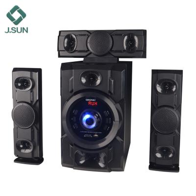 China wireless system speaker box line array home theater speakers system with radio fm for sale