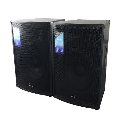 China 15 Pair Inch PORTABLE Passive Speaker Box Large DJ Bass Stage Speaker for sale