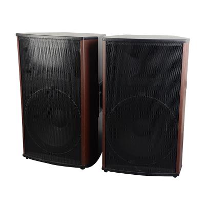 China PA PORTABLE 15 Inch Professional Subwoofer Powered Outdoor Passive Stage Pair Speaker for sale