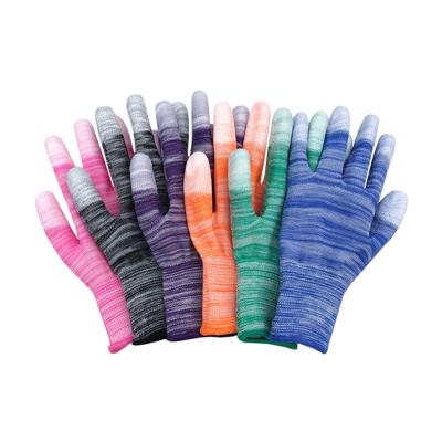 China Oil Resistance And Wear Resistance Nitrile Coated Safety PU Protective Gardening Working Gloves for sale