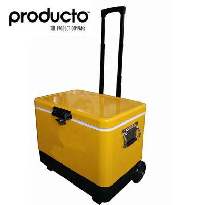 China Sustainable Cart 51L / 54QT Ice Cooler Box With Speakers For Outdoor for sale