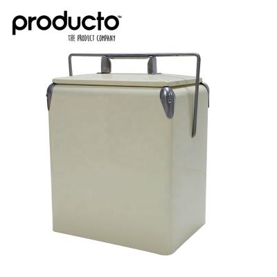 China 17L Viable Metal Insulated Beer Cooler Box for sale