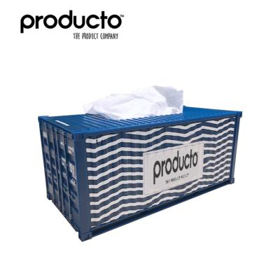 China CLASSIC Customized Printing Plastic Container Tissue Box For Promotional Gifts for sale