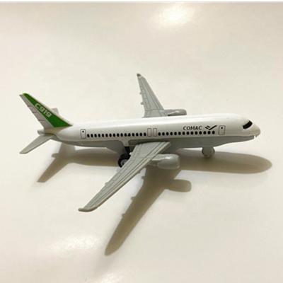 China Diecast Model Toy Emulational Model Plane Toy Of Toy Kids Civil Aircraft Pull Back Diecast for sale