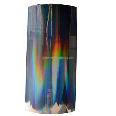 China ZHY-280 Labels With Metal Plain Hologram Holographic Tablecloth Foil for sale