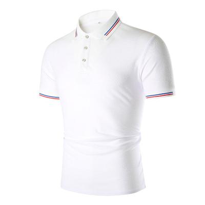 China Your Own Brand Anti-Wrinkle Design Polo Men's Polyester Golf Polo T-shirt Custom Logo for sale