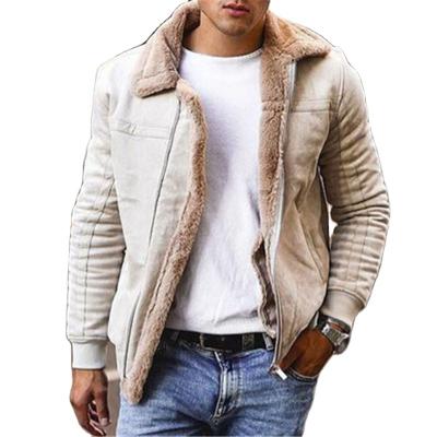 China Thick Velvet Men Coat Fleece Winter Jackets Men's Winter Windproof Clothing Jackets For Men 2021 for sale