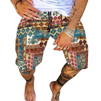 China Plus Size Mens Designer Summer Beach Jogger Print Shorts Breathable Graphic Sweatpants Pants And Trousers Custom Made for sale