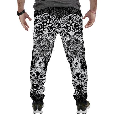 China Breathable Polyester 3D Custom Sublimation Printed Joggers Fashion Mens Pants Casual Sports Pants Sport Track Sweatpants for sale