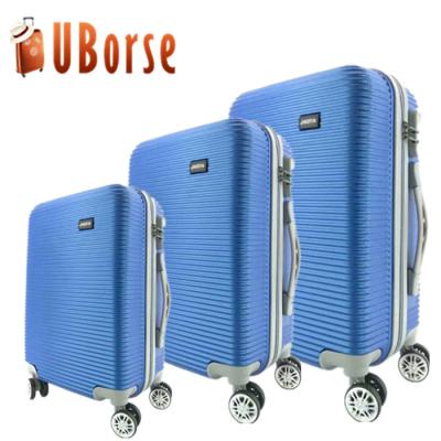 China Hard Shell Travel Trolley Luggage 20 24 28 Inch Travel Lightweights Cheap Carry On ABS Luggage Bags Luggage Set for sale