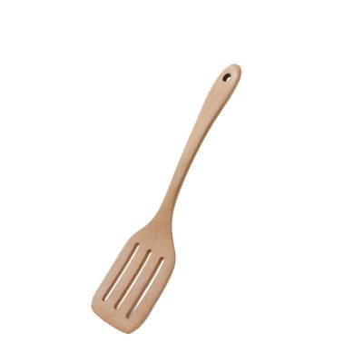 China Environmental protection sustainable natural beech shovel pancake wooden kitchen utensils, wooden cooking shovel for sale