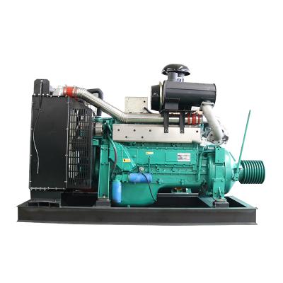 China Hot Selling Water Cooled 350hp Four Stroke Engine 256kw Diesel Engine Water Cooling With Pulley Belt Clutch for sale