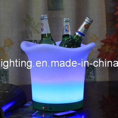 China Minimalist Li-battery WIFI Remote Control LED Tonneau LED Ice Bucket, Big Size LED Cylinder Bucket for sale