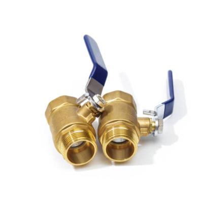 China Long Handle Ball Valve Heavy Duty Male Female Brass Ball Valve General Level Ball Valve for sale