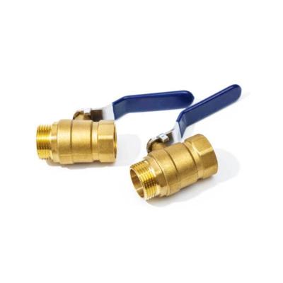 China Manual Brass Ball Valve Female Thread Union Ball Valve Gas Valve Pipe General Brass Valve Switch Ball Valve for sale