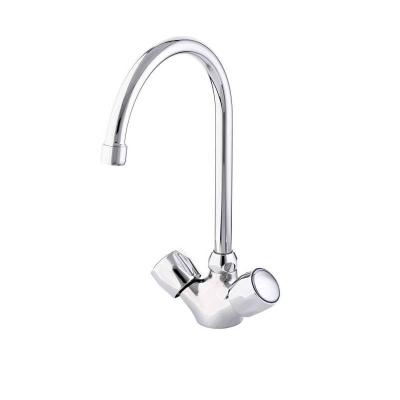 China Other Hot Selling Zinc Mixer Water Faucet Single Lever Spring Faucet Kitchen Sink Faucet for sale